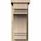 Ekena Millwork Pescadero Rough Sawn Corbel w/Backplate, Douglas Fir, 8"W x 14"D x 18"H COR08X14X18PEC01RDF - alternate 2